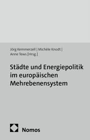 Cover von Städte und Energiepolitik im europäischen Mehrebenensystem
