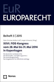 Cover von XXVI. FIDE-Kongress vom 28. Mai bis 31. Mai 2014 in Kopenhagen