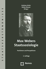 Cover von Max Webers Staatssoziologie