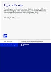 Cover von Right to Identity