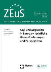 Cover von Asyl und Migration in Europa - rechtliche Herausforderungen und Perspektiven