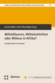 Cover von Mittelklassen, Mittelschichten oder Milieus in Afrika?