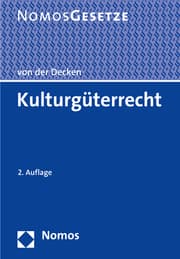 Cover von Kulturgüterrecht