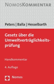 Cover von Gesetz über die Umweltverträglichkeitsprüfung