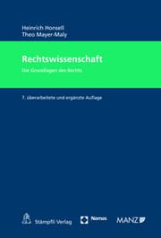 Cover von Rechtswissenschaft