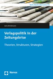 Cover von Verlagspolitik in der Zeitungskrise
