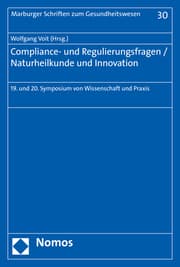 Cover von Compliance- und Regulierungsfragen / Naturheilkunde und Innovation