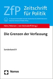 Cover von Die Grenzen der Verfassung
