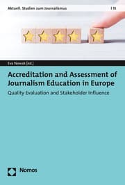 Cover von Accreditation and Assessment of Journalism Education in Europe