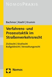 Cover von Verfahrens- und Prozesstaktik im Straßenverkehrsrecht