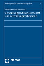 Cover von Verwaltungsrechtswissenschaft und Verwaltungsrechtspraxis