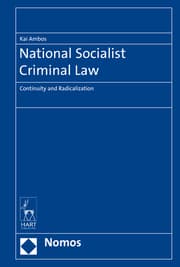 Cover von National Socialist Criminal Law