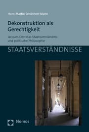 Cover von Dekonstruktion als Gerechtigkeit