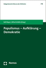 Cover von Populismus - Aufklärung - Demokratie
