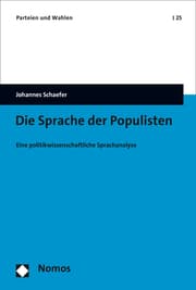 Cover von Die Sprache der Populisten