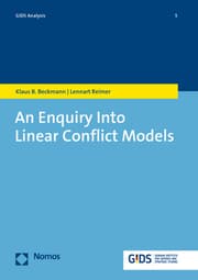 Cover von An Enquiry Into Linear Conflict Models