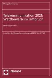 Cover von Telekommunikation 2021: Wettbewerb im Umbruch