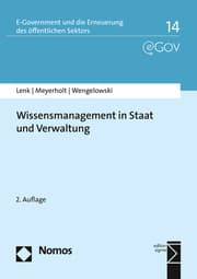 Cover von Wissensmanagement in Staat und Verwaltung