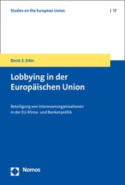 Cover von Lobbying in der Europäischen Union