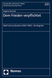 Cover von Dem Frieden verpflichtet