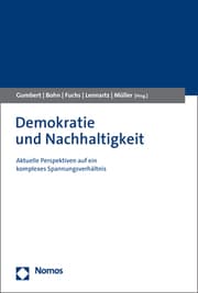 Cover von Demokratie und Nachhaltigkeit
