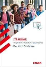 Cover von STARK Deutsch 5. Klasse - Training - Grundwissen, Aufgaben und Lösungen