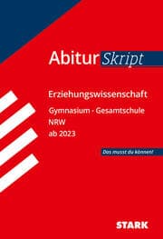 Cover von STARK AbiturSkript - Erziehungswissenschaft - NRW ab 2023