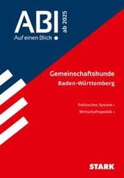 Cover von STARK Gemeinschaftskunde - Abi - Auf einen Blick! 2026 BW