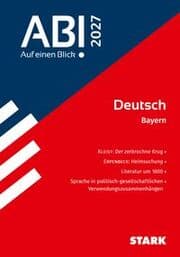 Cover von STARK Deutsch - Abi - Auf einen Blick! 2027 Bayern