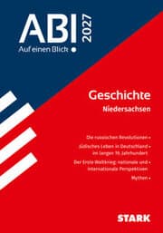 Cover von STARK Geschichte - Abi - Auf einen Blick! 2027 Niedersachsen