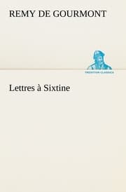 Cover von Lettres à Sixtine