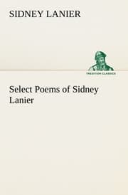 Cover von Select Poems of Sidney Lanier