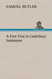 Cover von A First Year in Canterbury Settlement