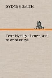 Cover von Peter Plymley's Letters, and selected essays