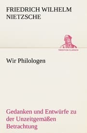 Cover von Wir Philologen