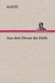Cover von Aus dem Diwan des Hafis