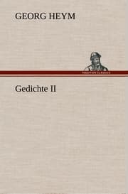 Cover von Gedichte II