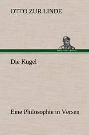 Cover von Die Kugel Eine Philosophie in Versen