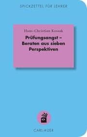 Cover von Prüfungsangst - Beraten aus sieben Perspektiven