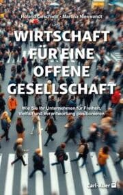 Cover von Wirtschaft für eine offene Gesellschaft