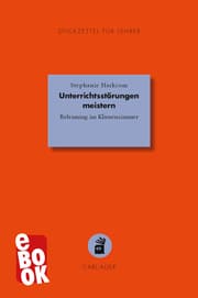 Cover von Unterrichtsstörungen meistern