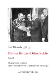 Cover von Dichter für das 'Dritte Reich'