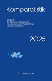 Cover von Komparatistik 2025