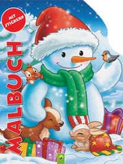 Cover von Malbuch Schneemann