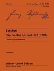 Cover von Impromptus op. posth. 142. D 935.