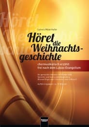 Cover von Höret die Weihnachtsgeschichte (SATB)