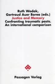 Cover von Justice and Memory - Confronting traumatic pasts