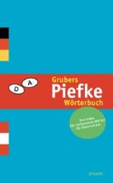 Cover von Grubers Piefke-Wörterbuch