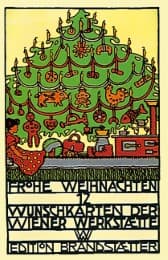Cover von Postkerten 'Frohe Weihnachten'