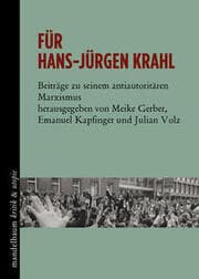 Cover von Für Hans-Jürgen Krahl